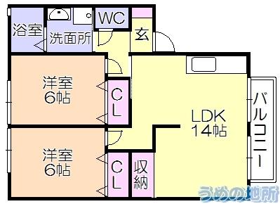 間取図(平面図)