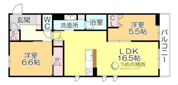 間取図(平面図)
