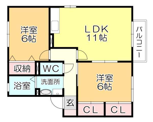 間取図(平面図)