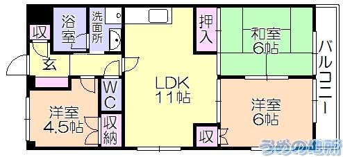 間取図(平面図)