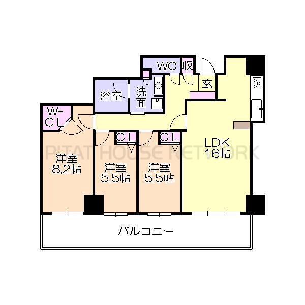 間取図(平面図)