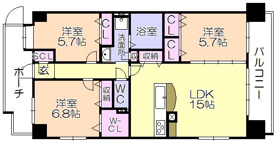 間取図(平面図)