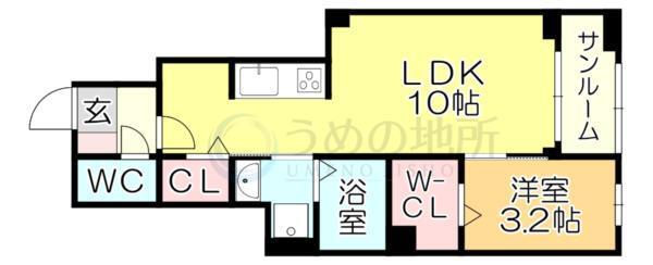 間取図(平面図)