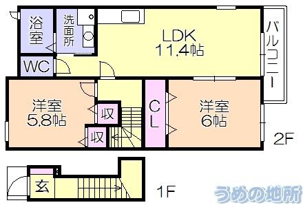 間取図(平面図)