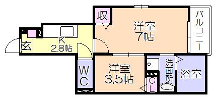 間取図(平面図)