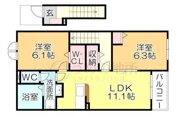 間取図(平面図)
