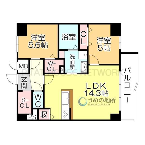 間取図(平面図)