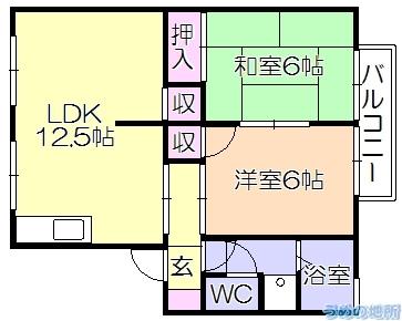 間取図(平面図)
