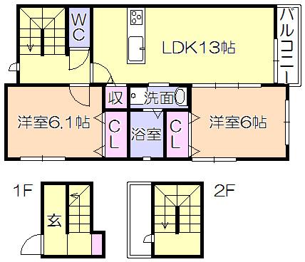 間取図(平面図)