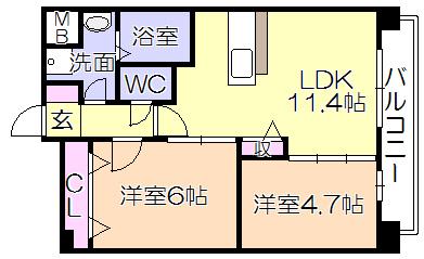 間取図(平面図)