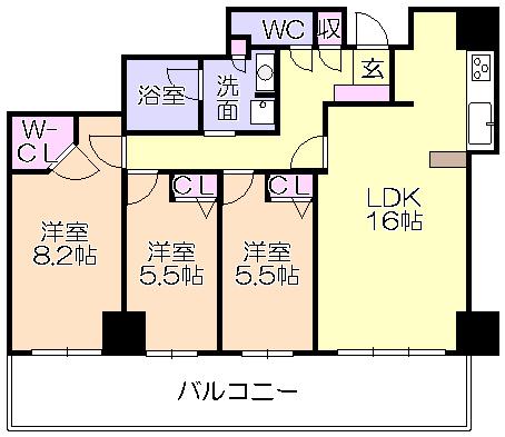 間取図(平面図)