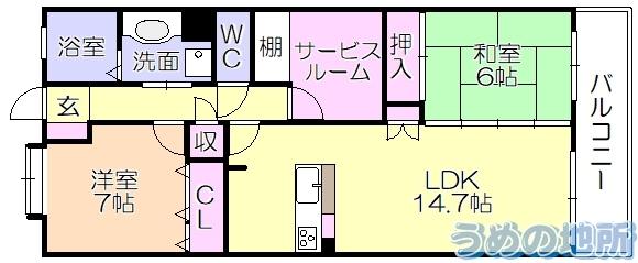 間取図(平面図)
