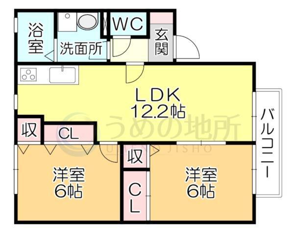 間取図(平面図)