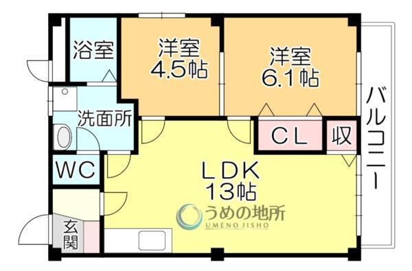 間取図(平面図)