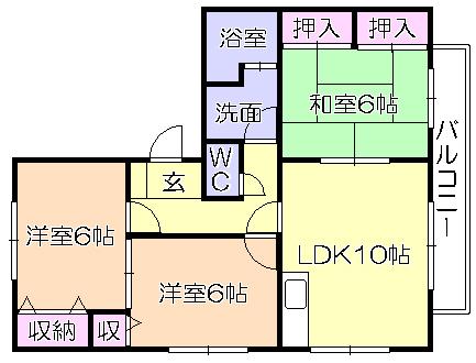 間取図(平面図)