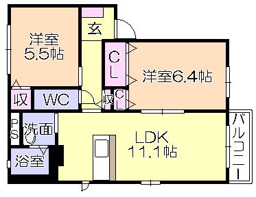間取図(平面図)