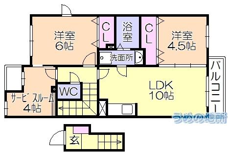 間取図(平面図)