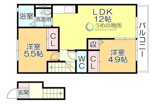 間取図(平面図)