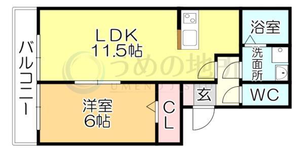 間取図(平面図)