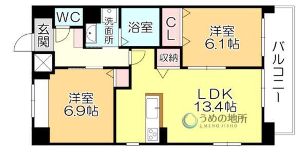 間取図(平面図)