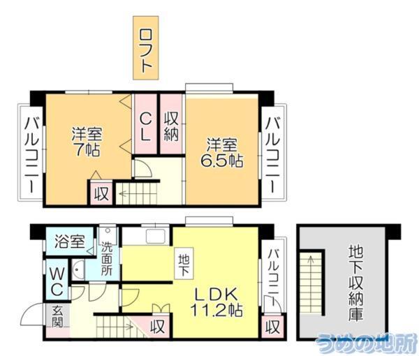 間取図(平面図)