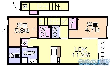 間取図(平面図)