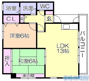 間取図(平面図)