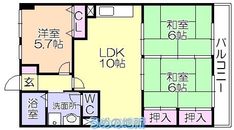 間取図(平面図)
