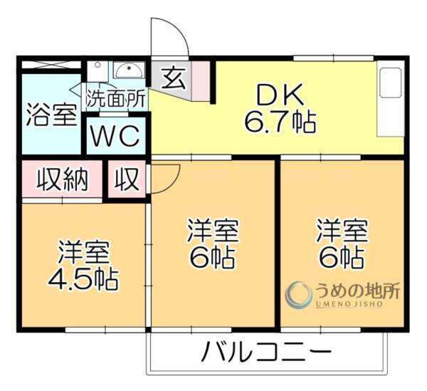 間取図(平面図)
