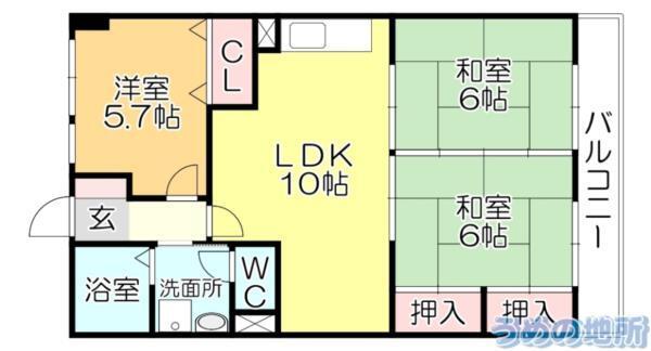 間取図(平面図)