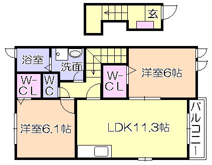 間取図(平面図)