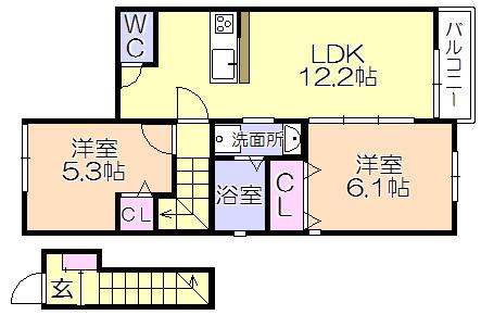 間取図(平面図)