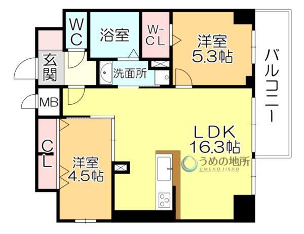 間取図(平面図)