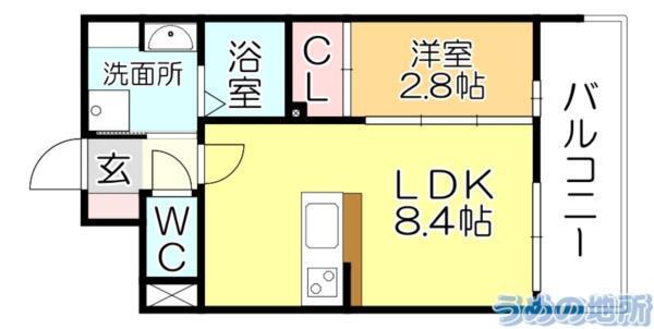 間取図(平面図)