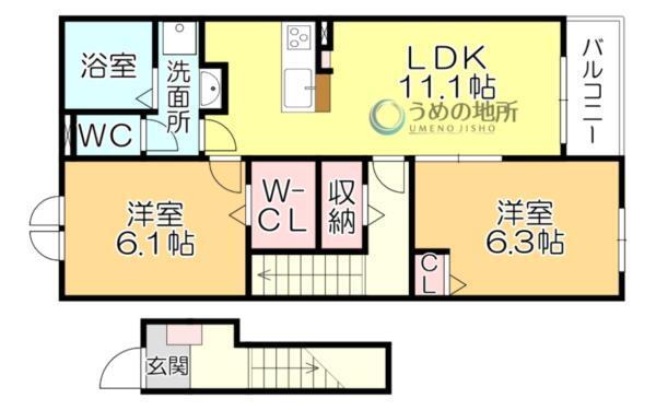 間取図(平面図)