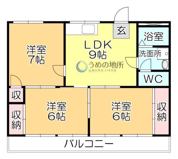 間取図(平面図)