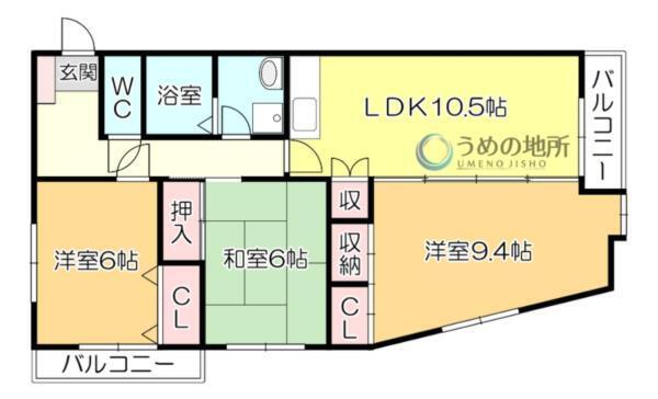 間取図(平面図)