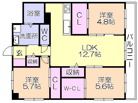 間取図(平面図)