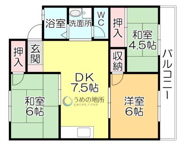 間取図(平面図)