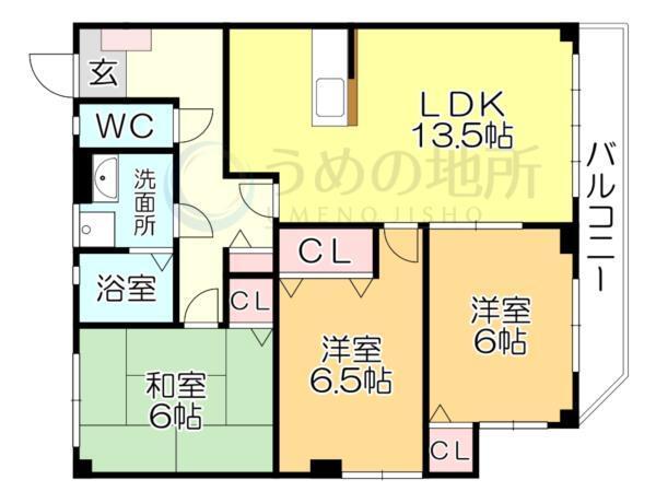 間取図(平面図)