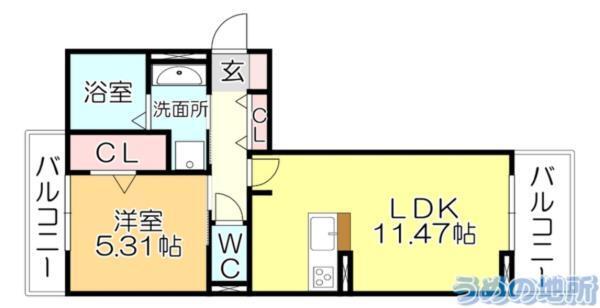 間取図(平面図)