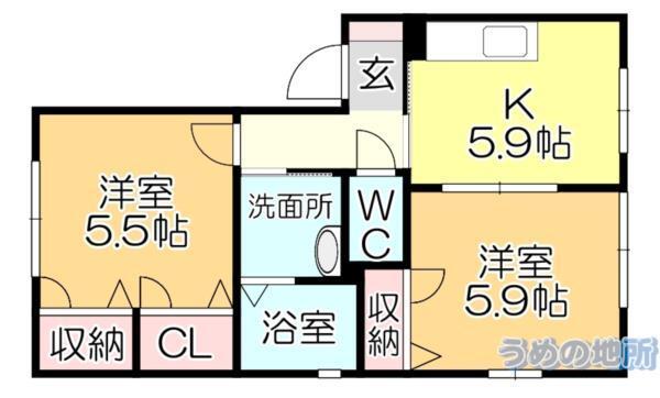 間取図(平面図)