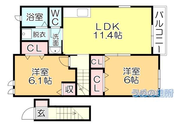 間取図(平面図)