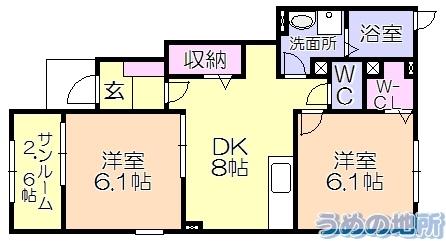 間取図(平面図)
