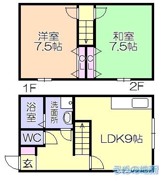 間取図(平面図)