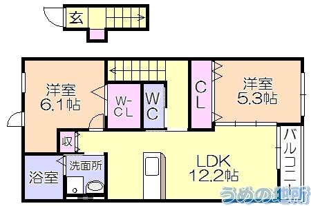 間取図(平面図)