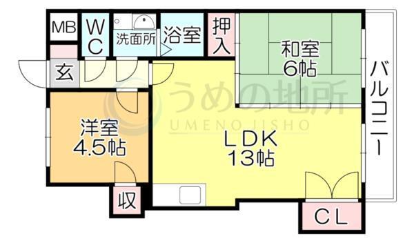 間取図(平面図)
