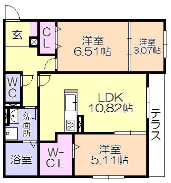 間取図(平面図)