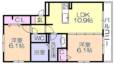 間取図(平面図)