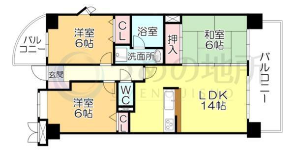 間取図(平面図)